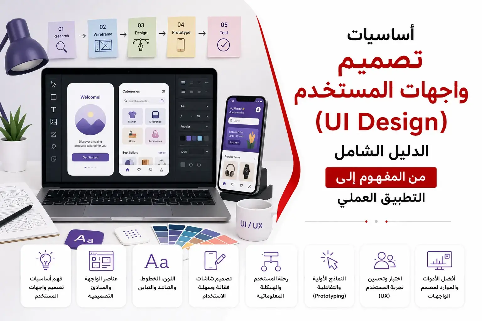 أساسيات تصميم واجهات المستخدم