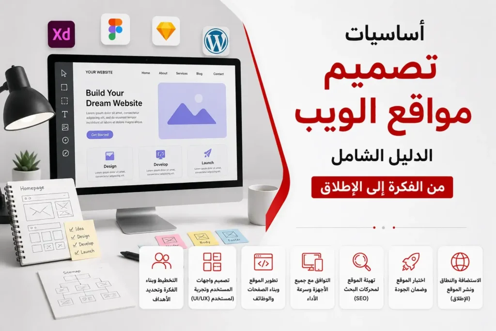 اساسيات تصميم مواقع الويب