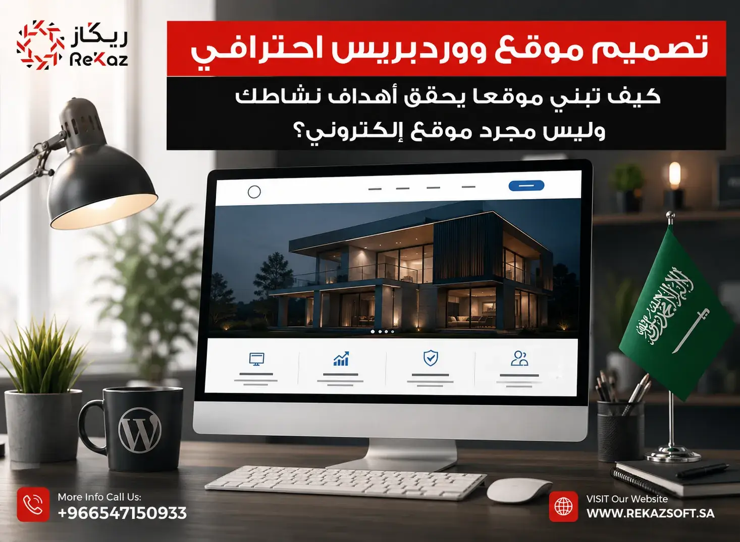تصميم موقع ووردبريس