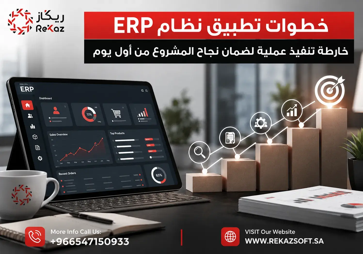خطوات تطبيق نظام ERP