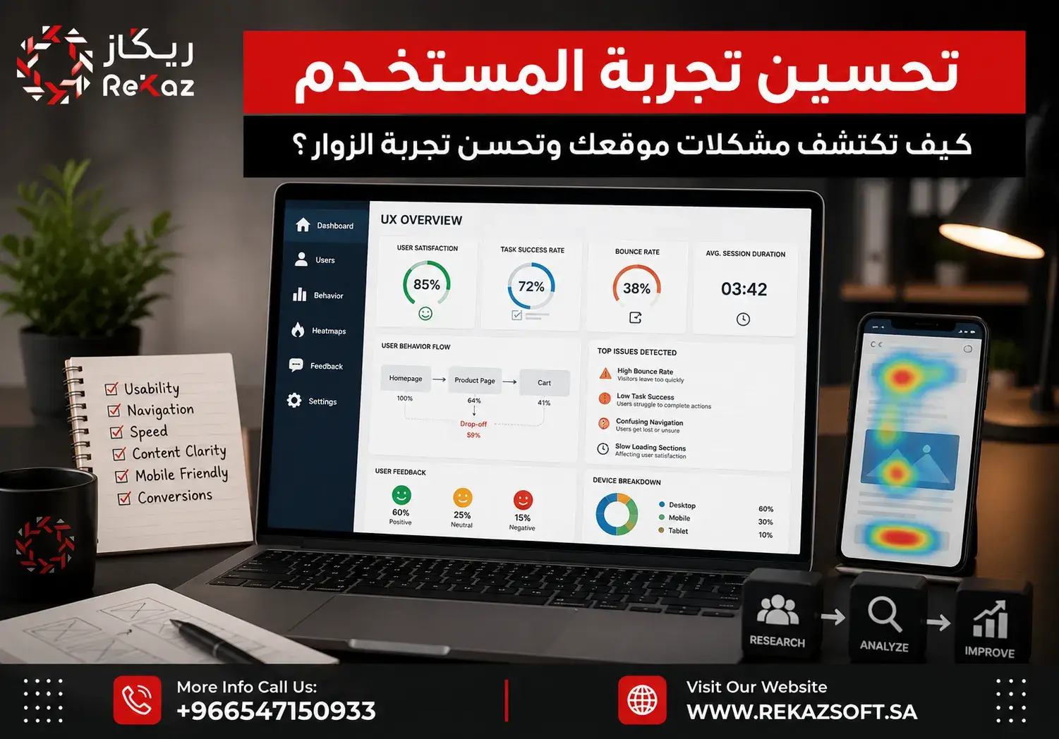 تحسين تجربة المستخدم